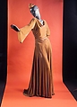 Evening dress, Valentina (American, born Kyiv 1899–1989), silk, American